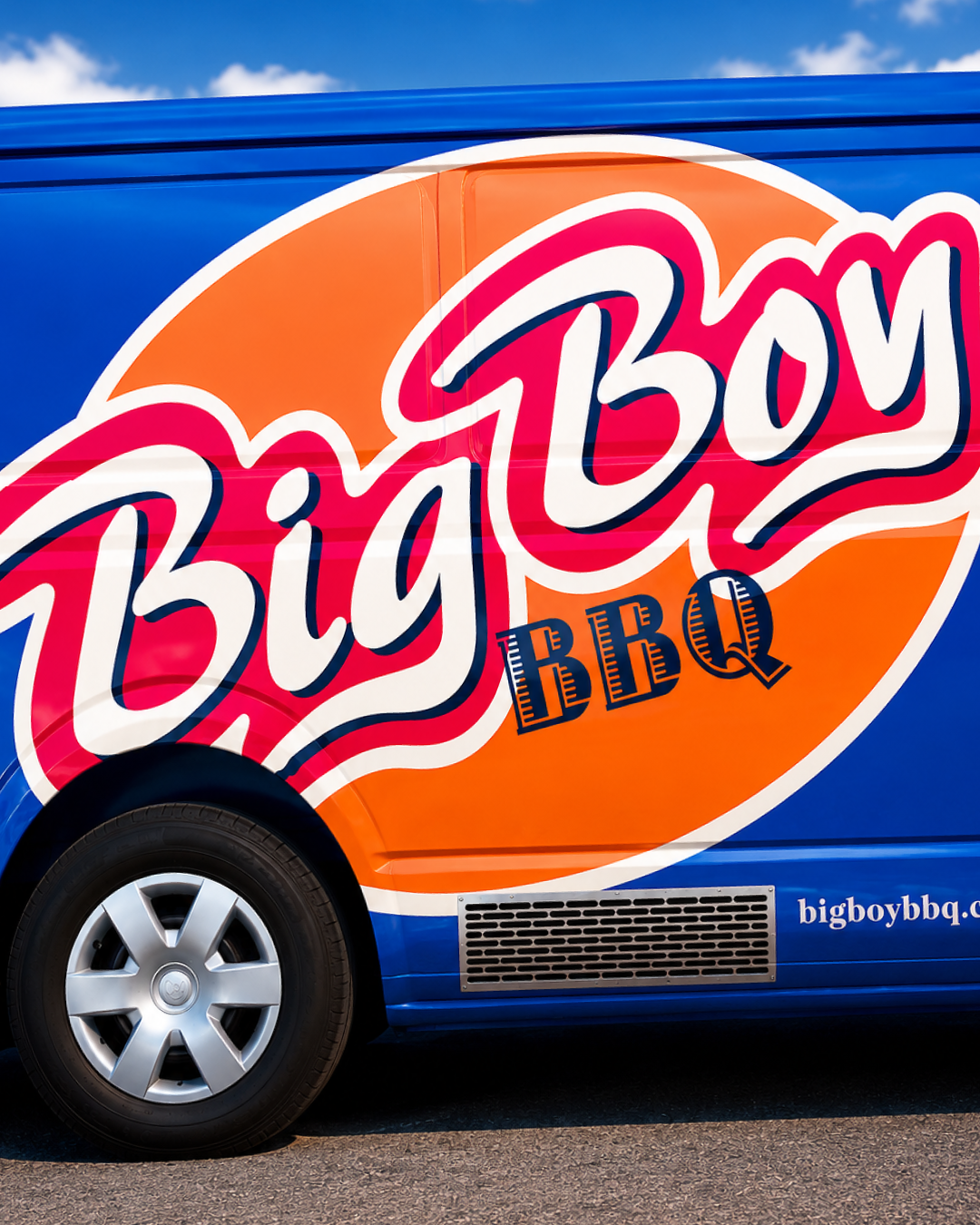Big Boy BBQ brand application
