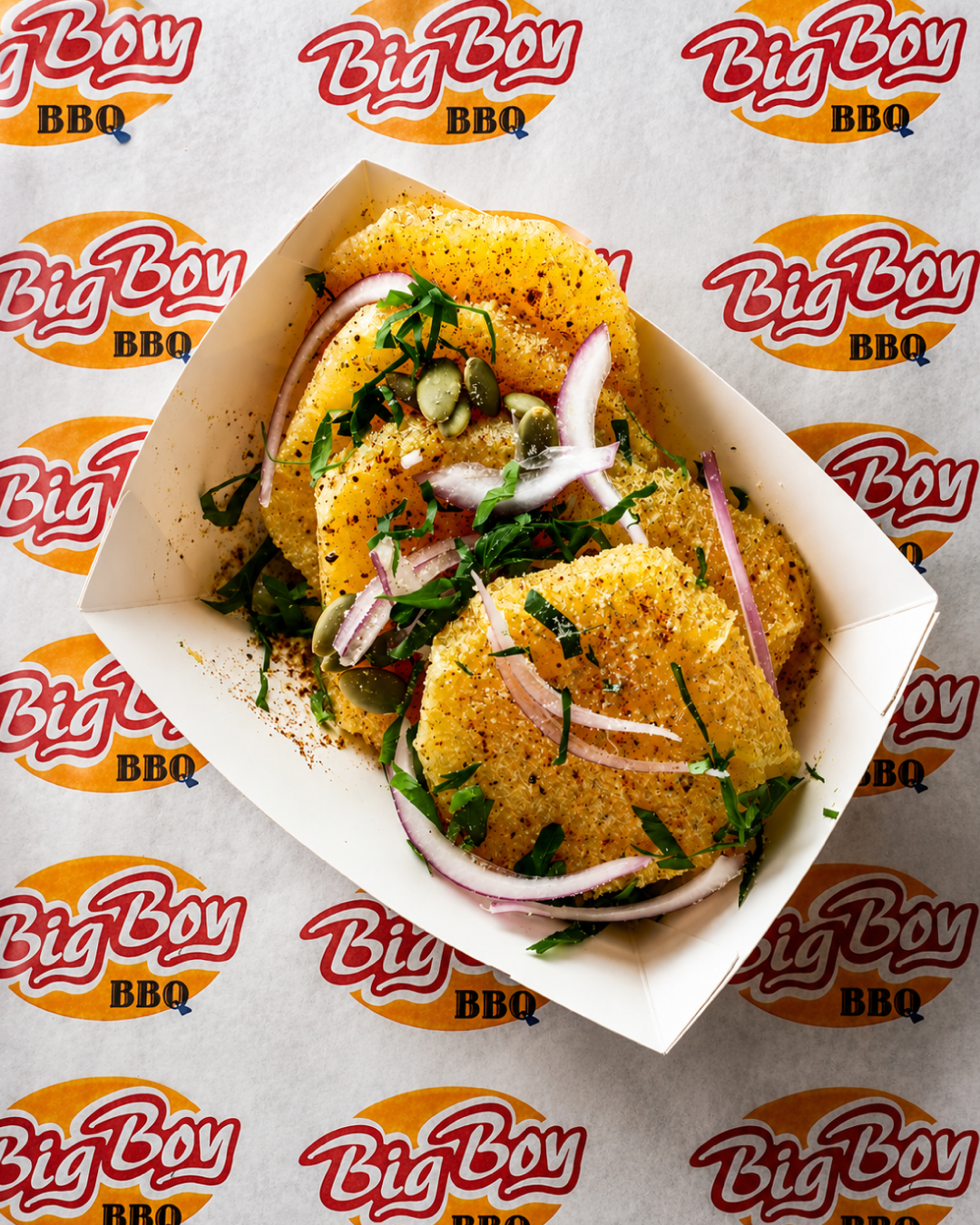 Big Boy BBQ graphic identity