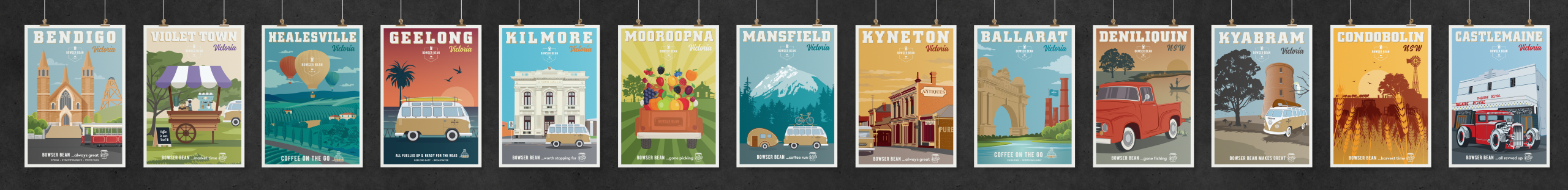 Bowser Bean Posters