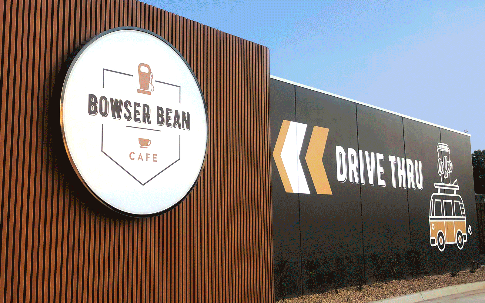 Bowser Bean branding and graphic design