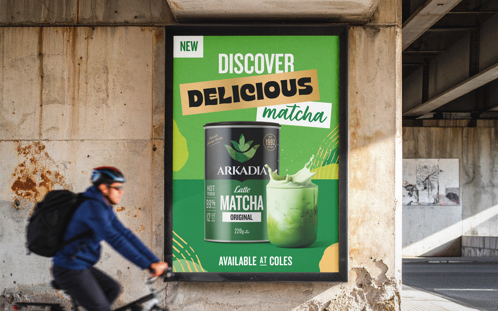 Arkadia Matcha Campaign