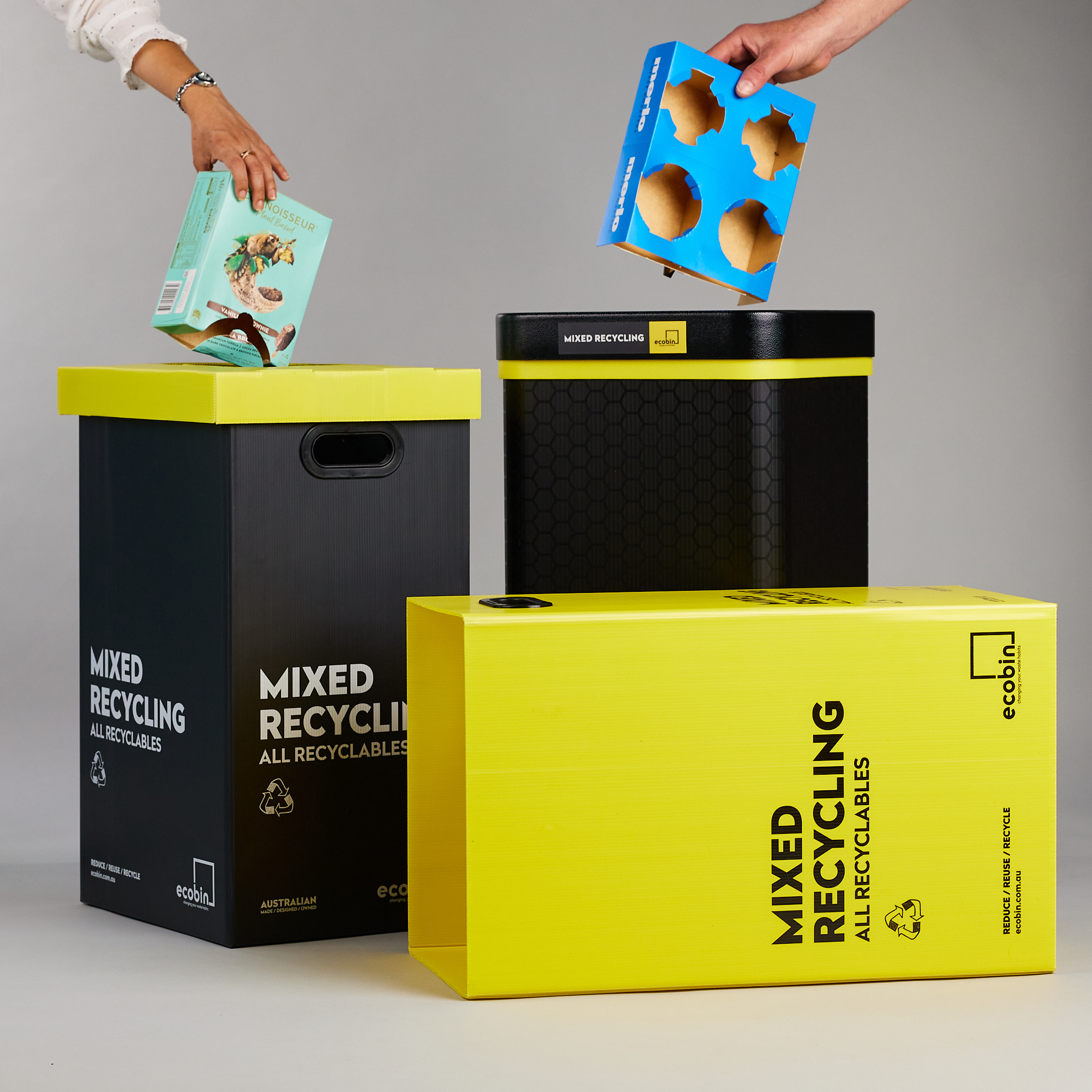 Ecobin mixed recycling range
