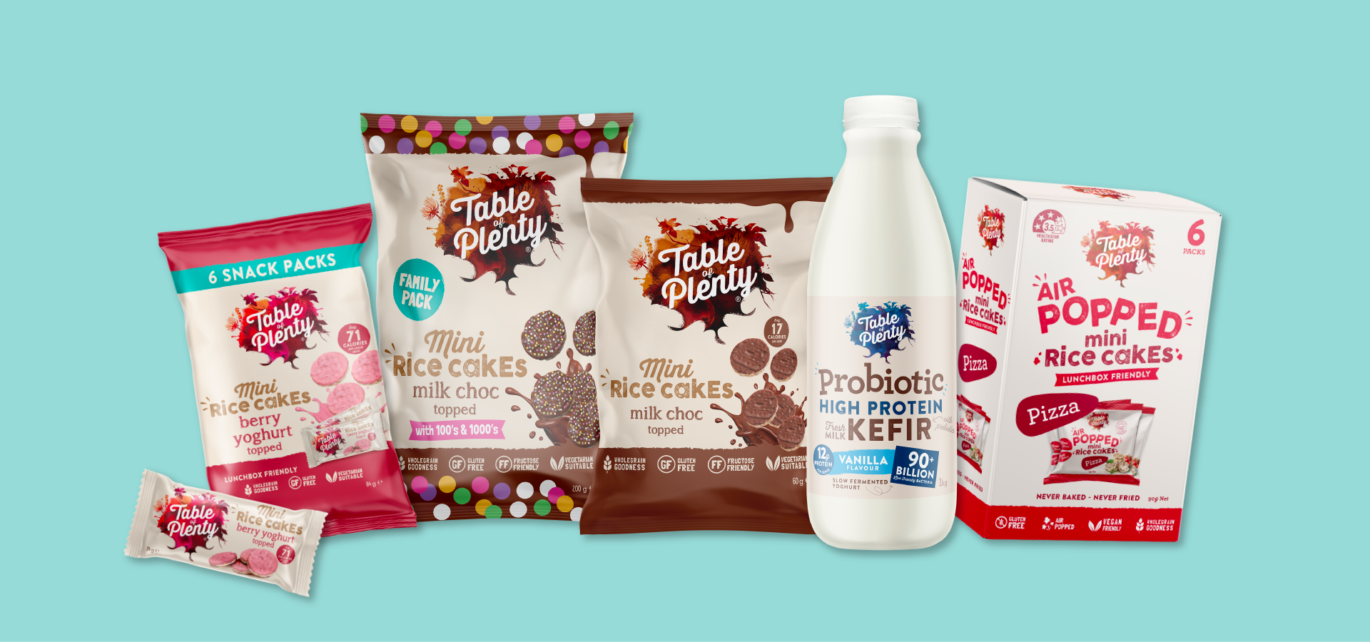 Table of Plenty product range