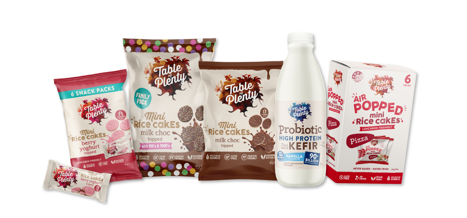 Table of Plenty product range